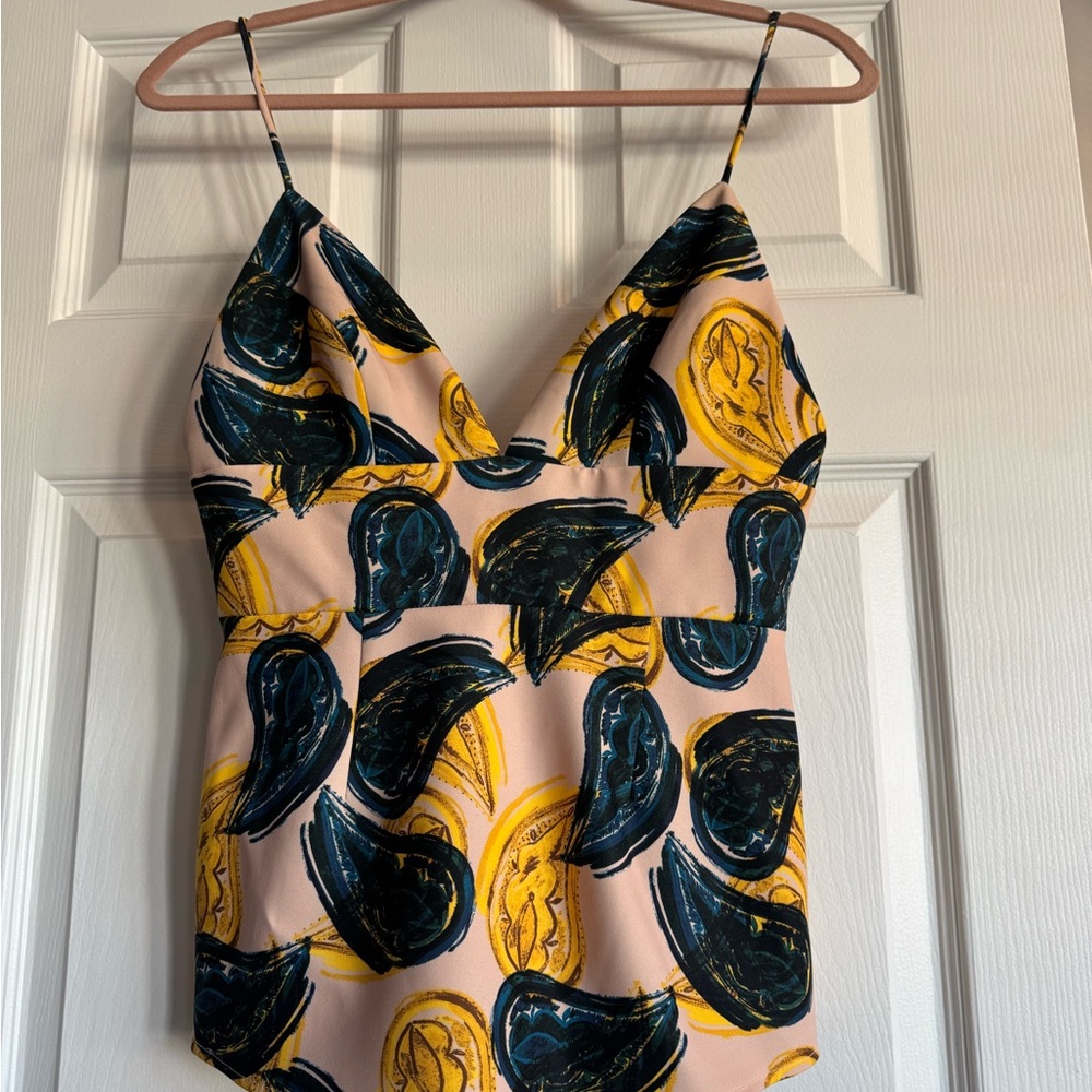 C/MEO Collective Camisole in Pink, Yellow, and Black